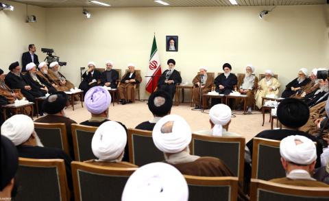 آیت‌الله‌العظمی خامنه‌ای در دیدار نمایندگان مجلس خبرگان رهبری
