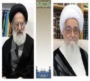 دیدار آیت الله العظمی شبیری زنجانی با آیت الله العظمی صافی گلپایگانی